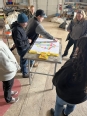 Workers at Mandys Farm planning for 2026 around a table.